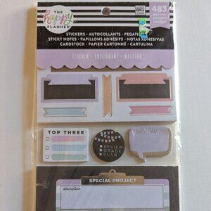 NWT Back to School Teacher 483 pcs Happy Planner Sticker Multi Pack Stickers NEW